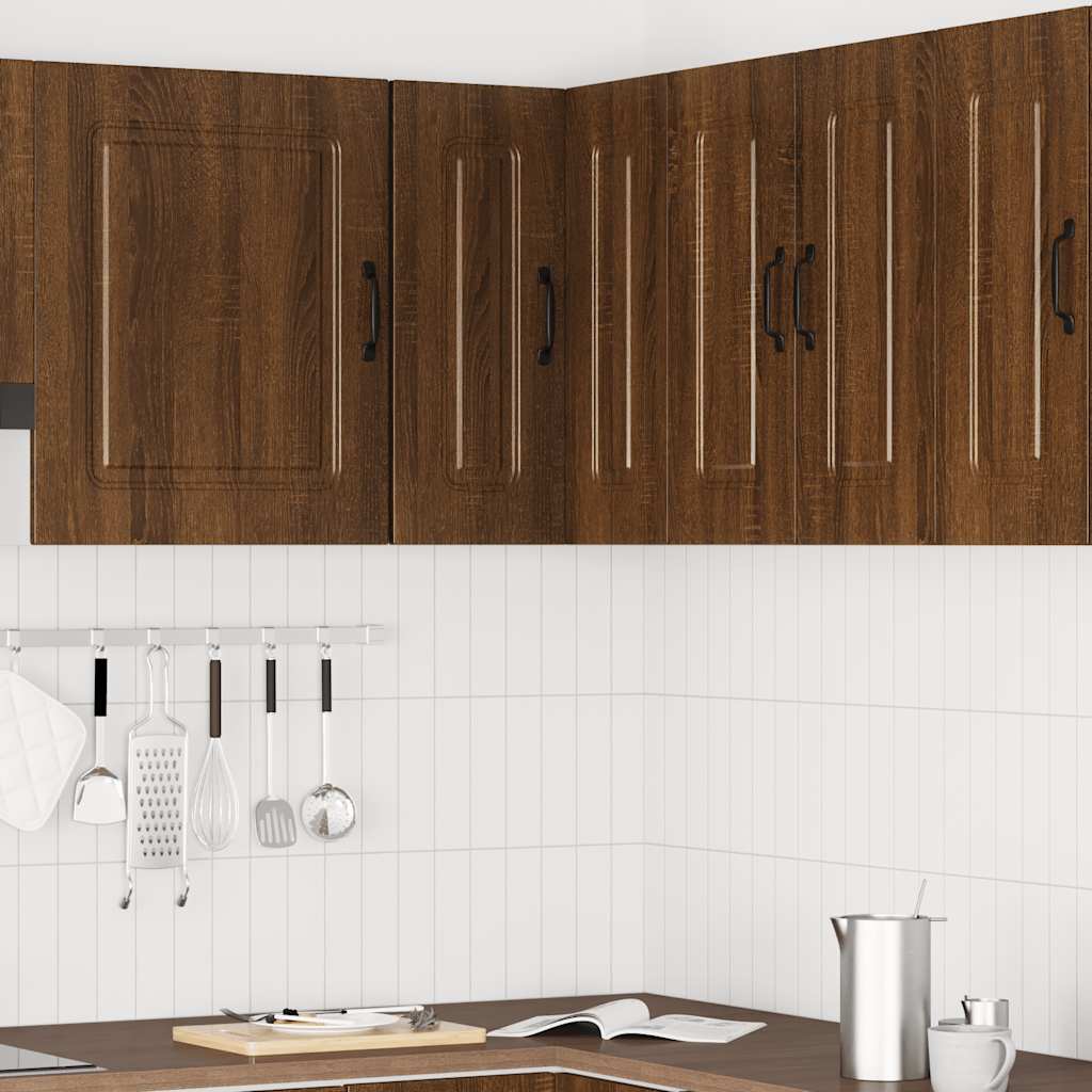 Pensile da Cucina ad Angolo Kalmar Rovere Marrone in Truciolato - homemem39