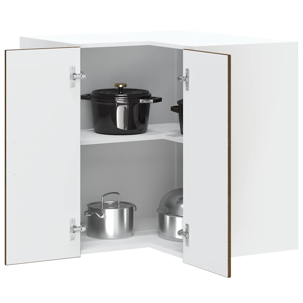 Pensile da Cucina ad Angolo Kalmar Rovere Marrone in Truciolato - homemem39