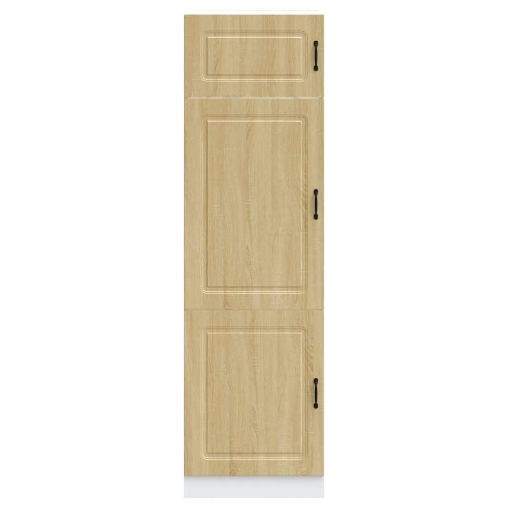Armadio da Cucina Kalmar Rovere Sonoma in Legno Multistrato - homemem39