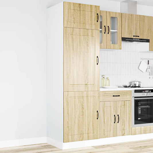 Armadio da Cucina Kalmar Rovere Sonoma in Legno Multistrato - homemem39