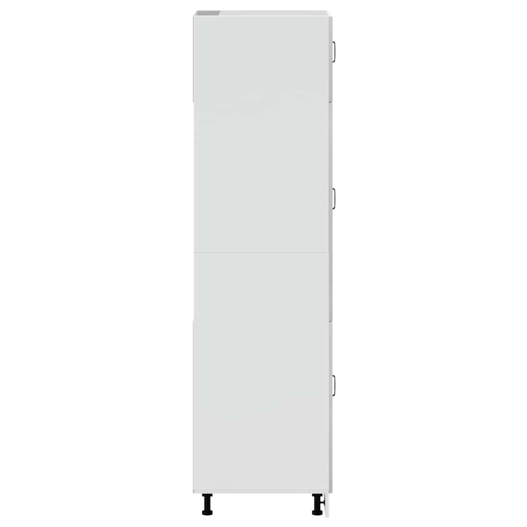 Armadio da Cucina Kalmar Grigio Cemento in Legno Multistrato | homemem39
