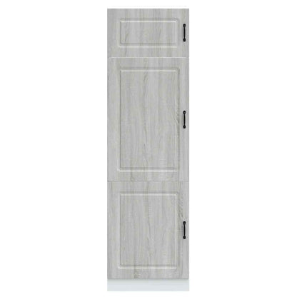 Armadio da Cucina Kalmar Grigio Sonoma in Legno Multistrato - homemem39