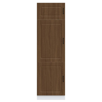 Armadio da Cucina Kalmar Rovere Marrone in Legno Multistrato - homemem39