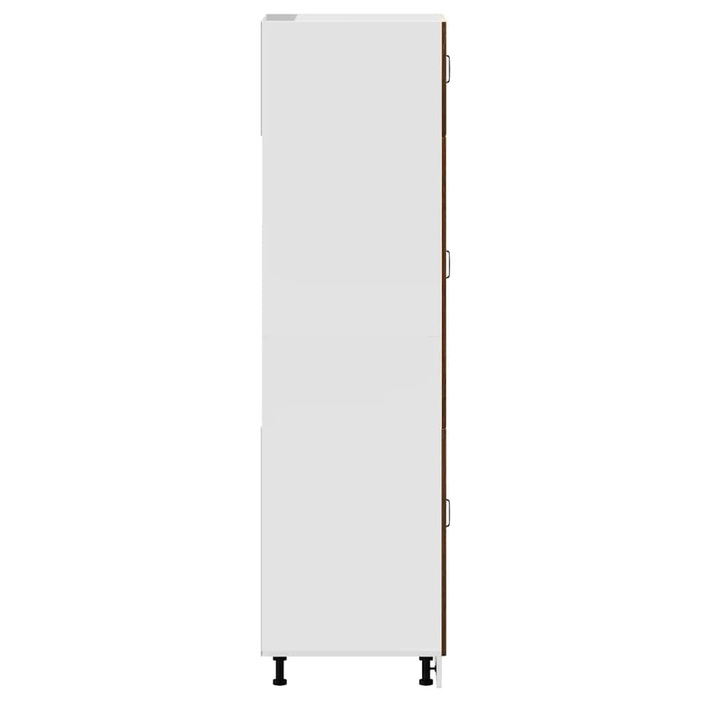 Armadio da Cucina Kalmar Rovere Marrone in Legno Multistrato - homemem39