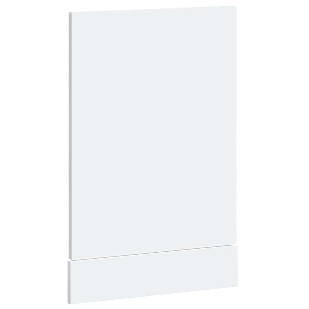 Pannello Lavastoviglie Kalmar Bianco 45x1,5x57 cm in Truciolato | homemem39