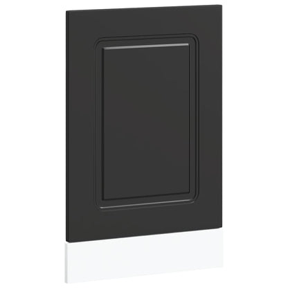 Pannello Lavastoviglie Kalmar Nero 45x1,5x67 cm in Truciolato - homemem39
