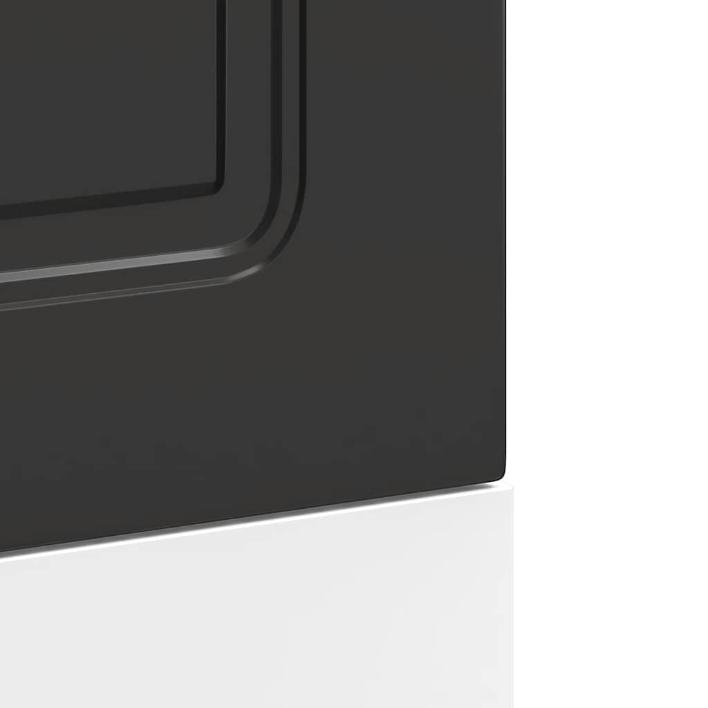 Pannello Lavastoviglie Kalmar Nero 45x1,5x67 cm in Truciolato - homemem39