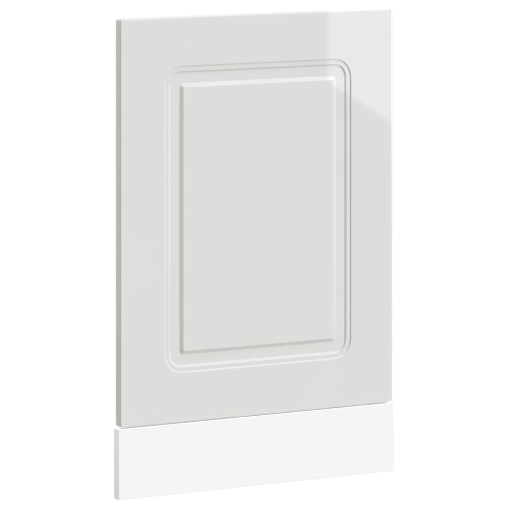 Pannello Lavastoviglie Kalmar Bianco Lucido 45x1,5x67 cm - homemem39