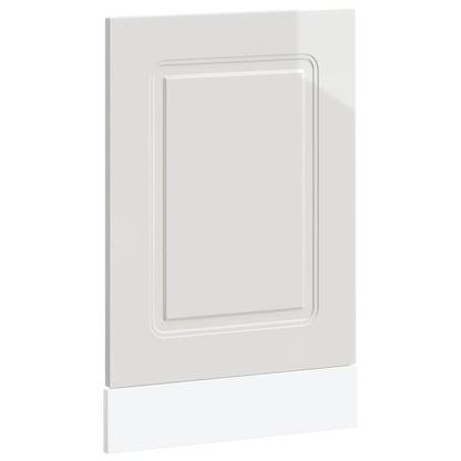 Pannello Lavastoviglie Kalmar Bianco Lucido 45x1,5x67 cm - homemem39