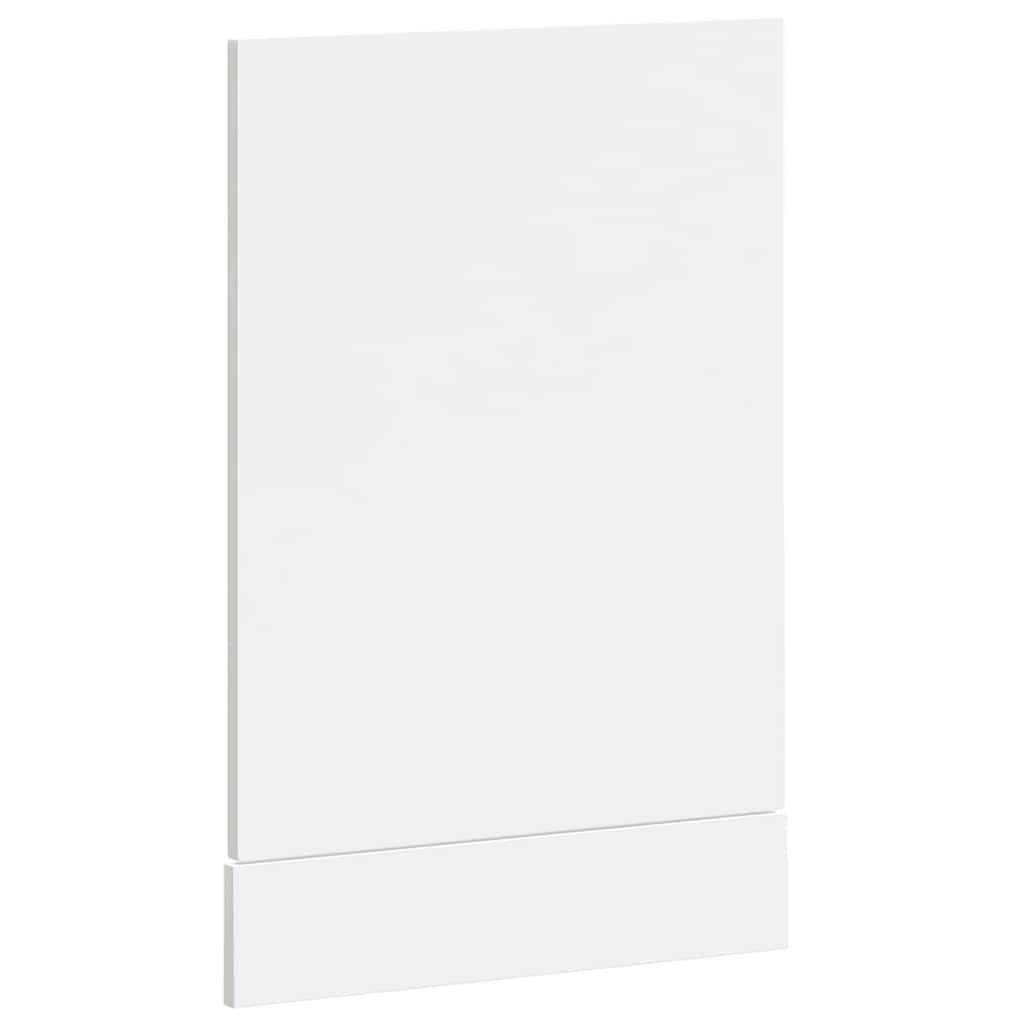 Pannello Lavastoviglie Kalmar Bianco Lucido 45x1,5x67 cm - homemem39