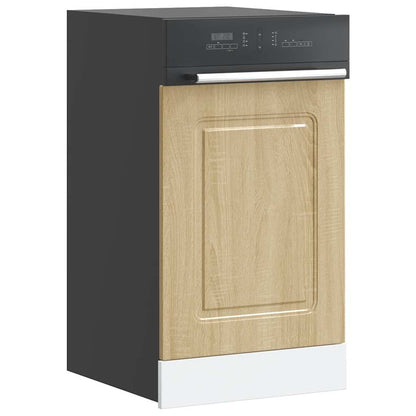 Pannello Lavastoviglie Kalmar Rovere Sonoma 45x1,5x57 cm | homemem39
