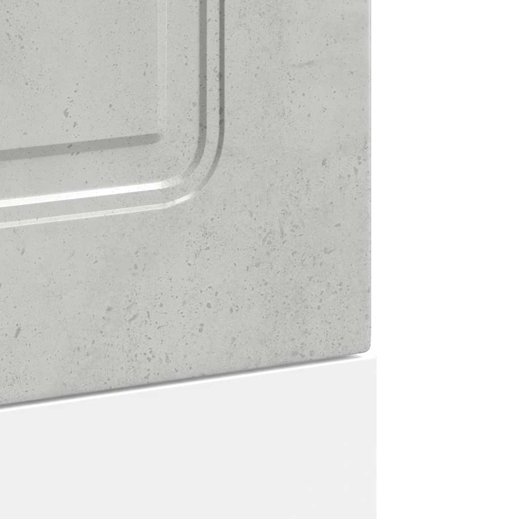 Pannello Lavastoviglie Kalmar Grigio Cemento 45x1,5x67 cm - homemem39