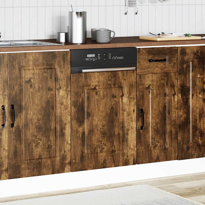 Pannello Lavastoviglie Kalmar Rovere Fumo 45x1,5x67 cm - homemem39