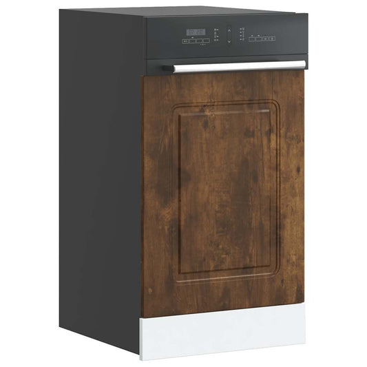 Pannello Lavastoviglie Kalmar Rovere Fumo 45x1,5x57 cm