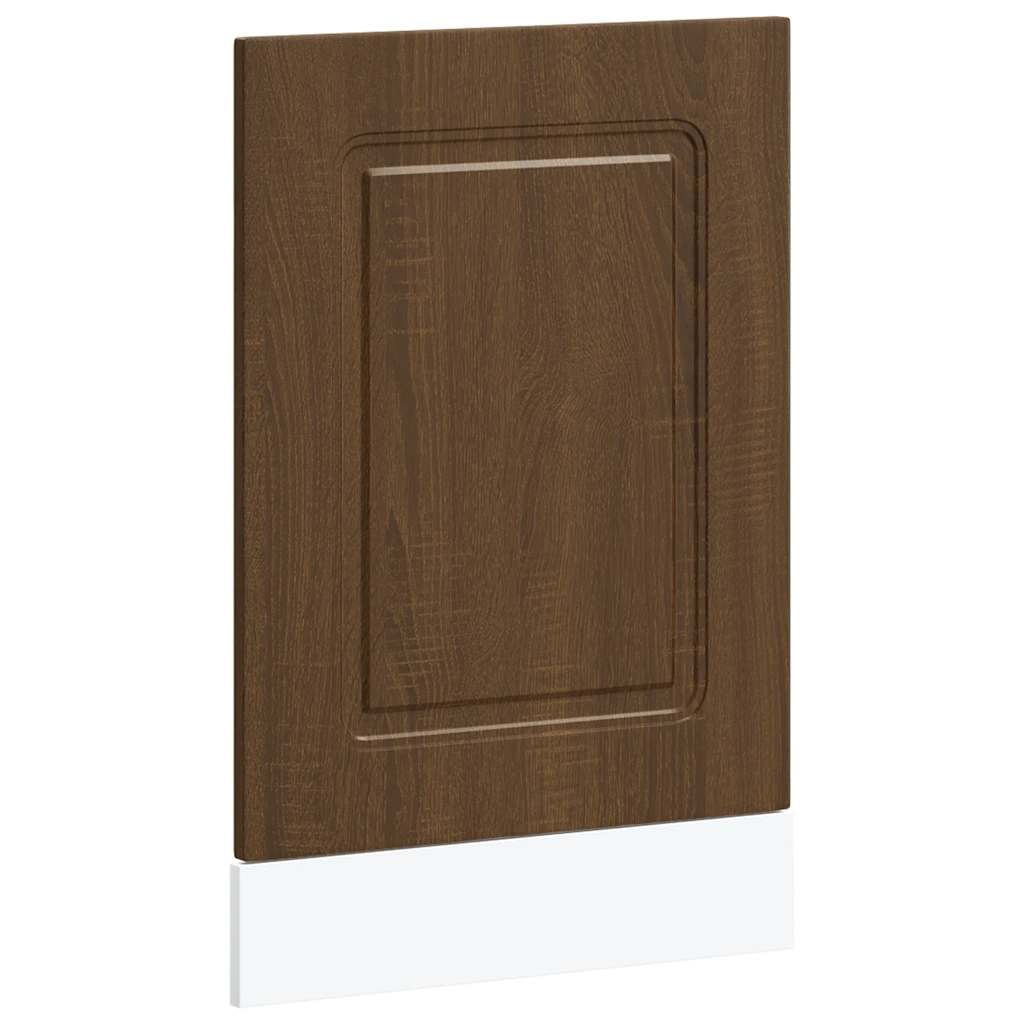 Pannello Lavastoviglie Kalmar Rovere Marrone 45x1,5x57 cm | homemem39