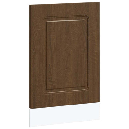 Pannello Lavastoviglie Kalmar Rovere Marrone 45x1,5x57 cm | homemem39