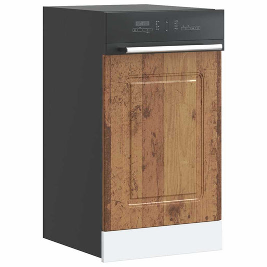 Pannello Lavastoviglie Kalmar Legno Antico 45x1,5x67 cm - homemem39
