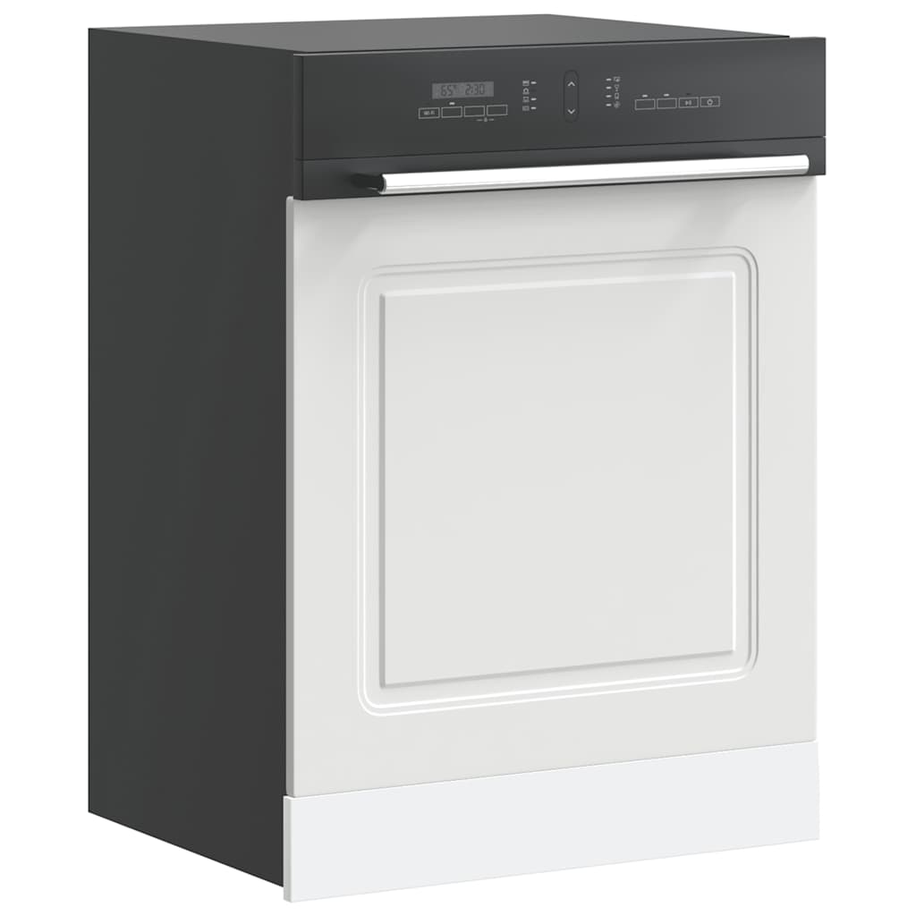 Pannello Lavastoviglie Kalmar Bianco 60x1,5x67 cm in Truciolato - homemem39