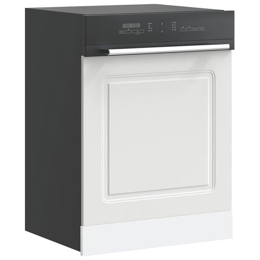 Pannello Lavastoviglie Kalmar Bianco 60x1,5x67 cm in Truciolato - homemem39
