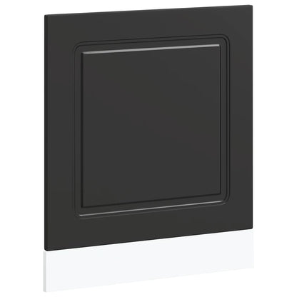 Pannello Lavastoviglie Kalmar Nero 60x1,5x57 cm in Truciolato | homemem39