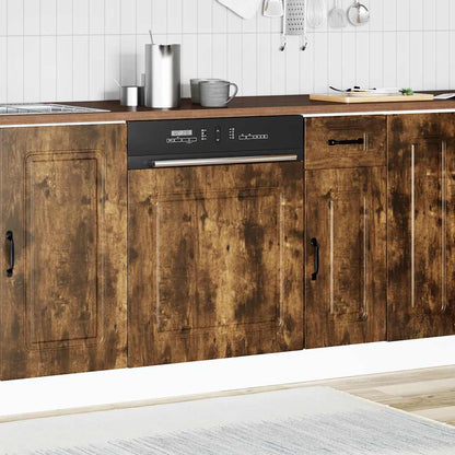 Pannello Lavastoviglie Kalmar Rovere Fumo 60x1,5x57 cm | homemem39