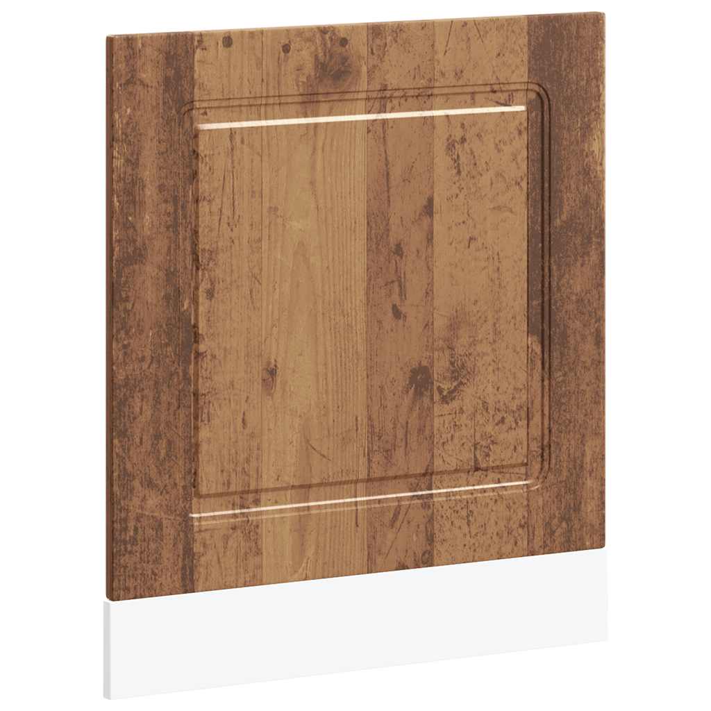 Pannello Lavastoviglie Kalmar Legno Antico 60x1,5x67 cm - homemem39