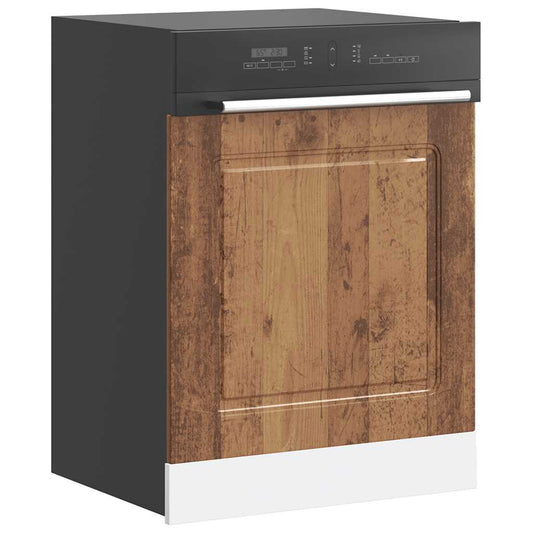 Pannello Lavastoviglie Kalmar Legno Antico 60x1,5x67 cm - homemem39
