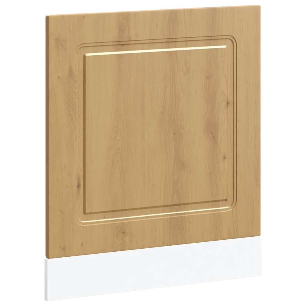 Pannello Lavastoviglie Kalmar Rovere Artigianale 60x1,5x67 cm - homemem39
