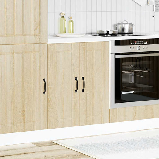 Mobile Base Lavello Lucca Rovere Sonoma in Legno Multistrato - homemem39
