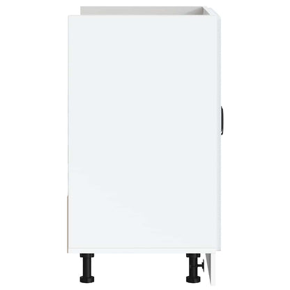 Mobile Base Lavello Lucca Bianco in Legno Multistrato - homemem39