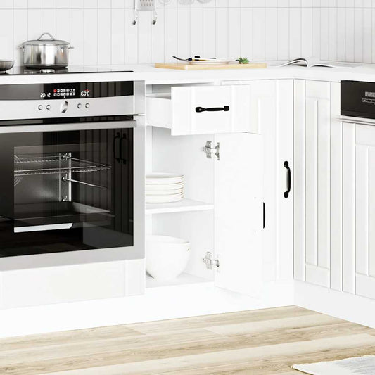 Base da Cucina Lucca Bianco in Legno Multistrato - homemem39
