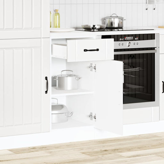 Base da Cucina Lucca Bianco in Legno Multistrato - homemem39