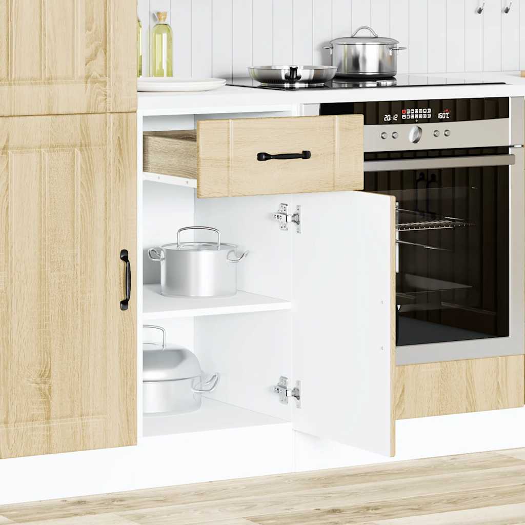 Base da Cucina Lucca Rovere Sonoma in Legno Multistrato - homemem39
