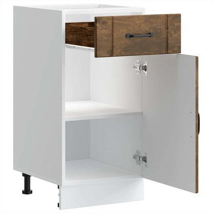 Base da Cucina Lucca Rovere Fumo in Legno Multistrato - homemem39