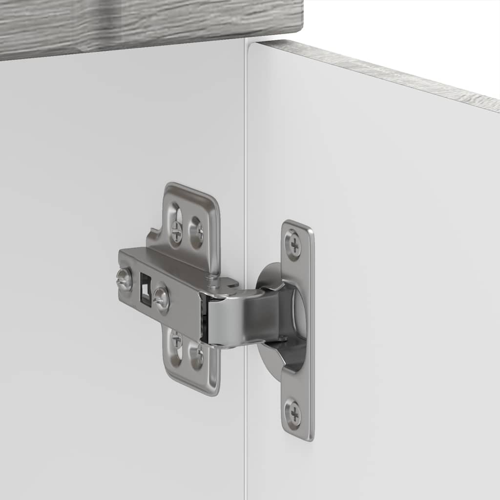 Base da Cucina Lucca Grigio Sonoma in Legno Multistrato - homemem39