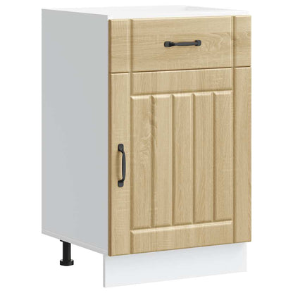 Base da Cucina Lucca Rovere Sonoma in Legno Multistrato - homemem39