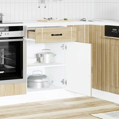 Base da Cucina Lucca Rovere Sonoma in Legno Multistrato - homemem39