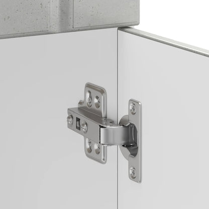 Base da Cucina Lucca Grigio Cemento in Legno Multistrato - homemem39