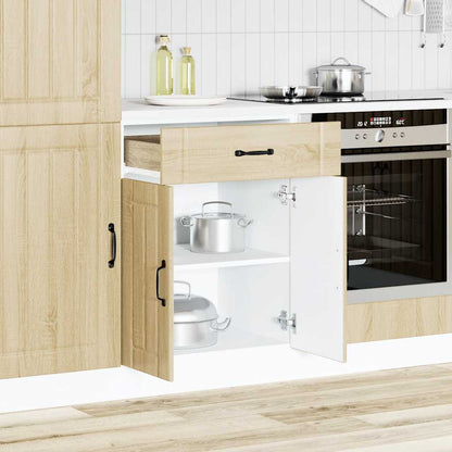 Base da Cucina Lucca Rovere Sonoma in Legno Multistrato - homemem39