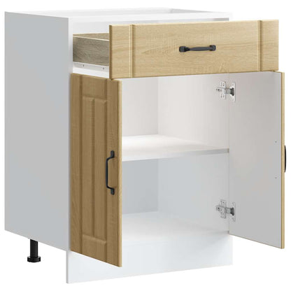 Base da Cucina Lucca Rovere Sonoma in Legno Multistrato - homemem39