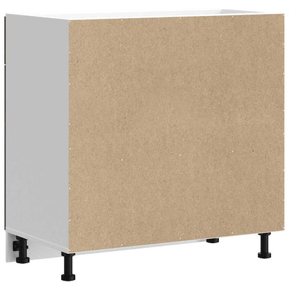 Base da Cucina Lucca Rovere Fumo in Legno Multistrato