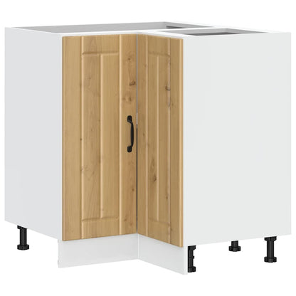Base ad Angolo Cucina Lucca Rovere Artigianale Truciolato - homemem39