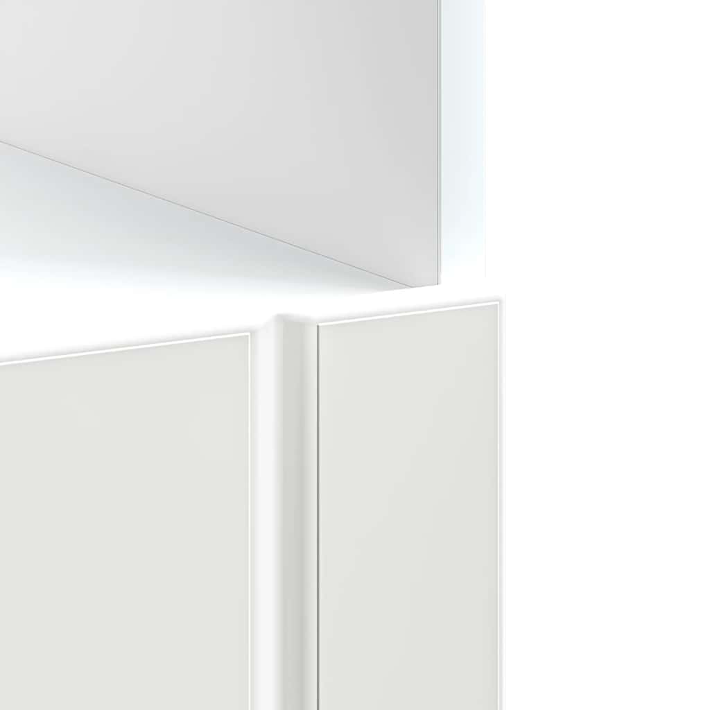 Armadio Forno Lucca Bianco in Legno Multistrato - homemem39