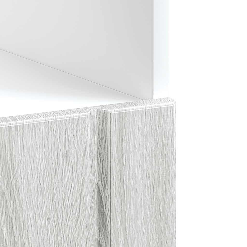 Armadio Forno Lucca Grigio Sonoma in Legno Multistrato - homemem39