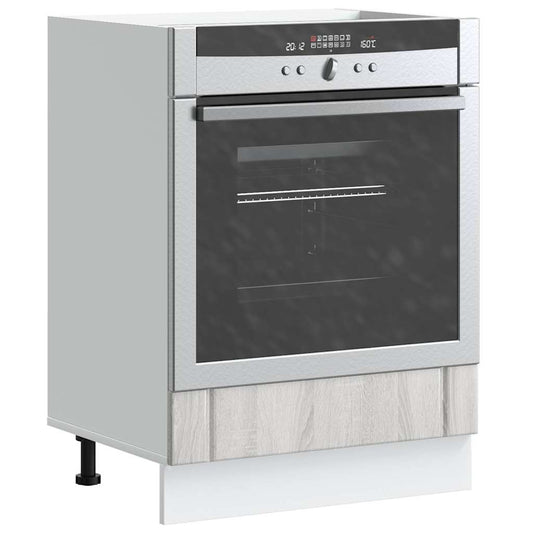 Armadio Forno Lucca Grigio Sonoma in Legno Multistrato - homemem39