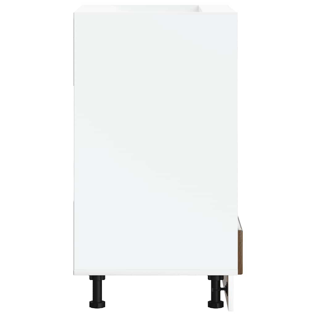Armadio Forno Lucca Rovere Marrone in Legno Multistrato - homemem39