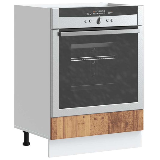 Armadio Forno Lucca Legno Antico in Legno Multistrato - homemem39