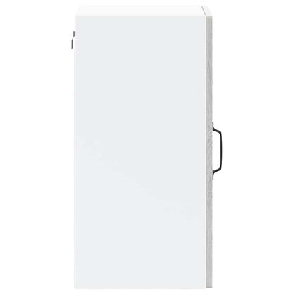 Pensile da Cucina con Porta in Vetro Lucca Grigio Sonoma - homemem39