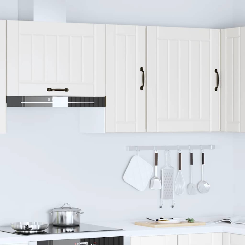Pensile da Cucina Lucca Bianco in Legno Multistrato - homemem39