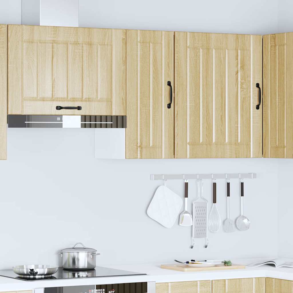 Pensile da Cucina Lucca Rovere Sonoma in Legno Multistrato - homemem39